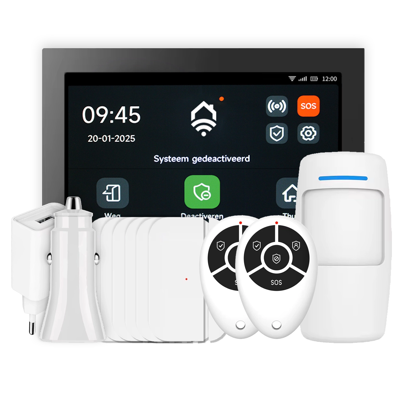 CamperGuard® PRO - StartZwart paneel